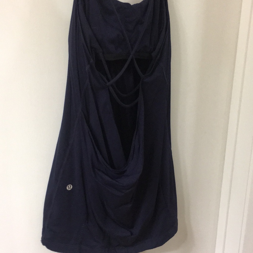 Lulu lemon strapped tank w/ built in bra